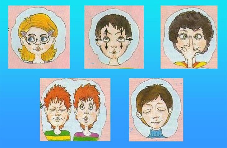Carga de ojos para restaurar la visión
